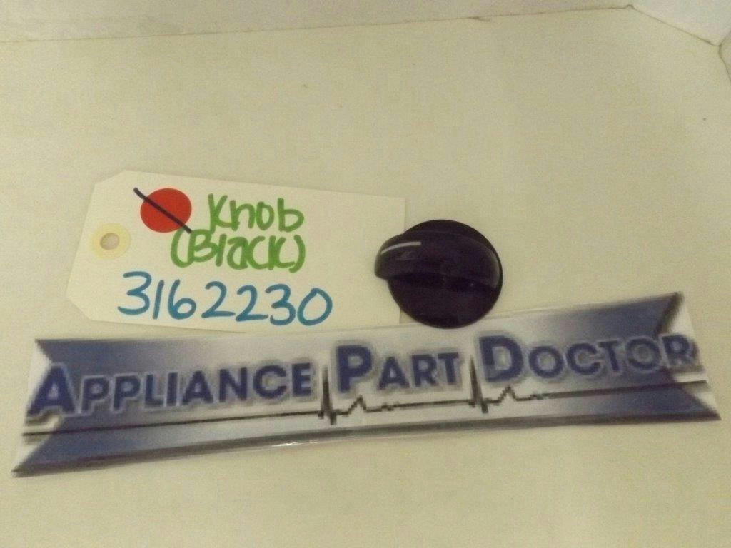 FRIGIDAIRE STOVE 3162230 KNOB (BLACK) USED FRIGIDAIRE STOVE 3162230 KNOB (BLACK) USED